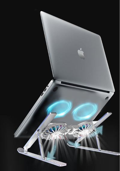 Soporte para Laptop con Ventilador: ¡Adiós al Sobrecalentamiento, Hola al Rendimiento! 💻🌬️