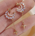 Aretes Estrellas y Lunas: ¡El Brillo Mágico que tu Look Necesita! ✨🌙