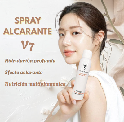 SPRAY ACLARANTE HIDRATACION V7