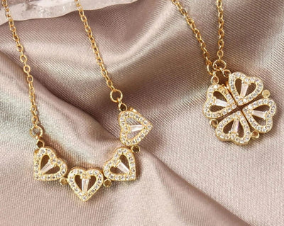 Collar Trebol De Corazones 💖🍀
