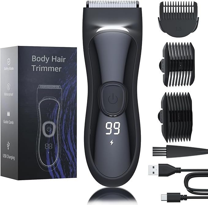 Rasuradora Corporal Pro: Manscaping Seguro, Preciso y Sin Cortes 🪒🛡️