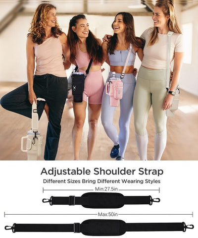 Bolso de Neopreno Premium para Vasos de 40oz: Hidratación Manos Libres y Protección Total 🥤🎒