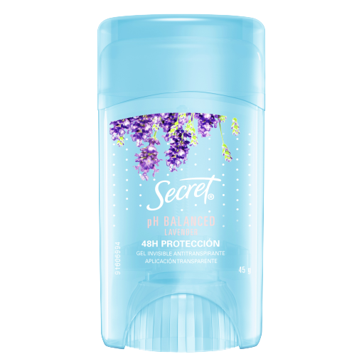 Secret Invisible Gel Lavanda: Protección Total con Aroma Relajante (45g) 🌸✨