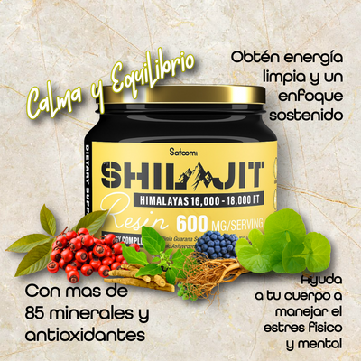 SATOOMI GOLD: La Evolución de la Resina de Shilajit (Fórmula Híbrida) 🏔️⭐